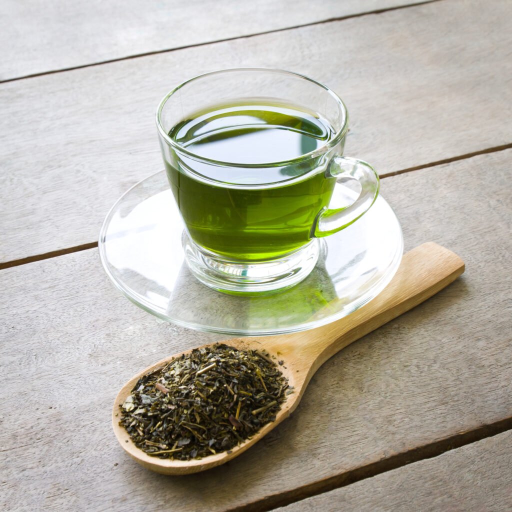 green tea shot
